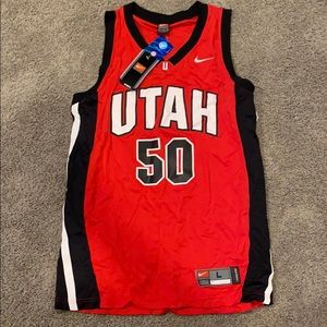 Utah Running Utes Authentic Basketball Jersey